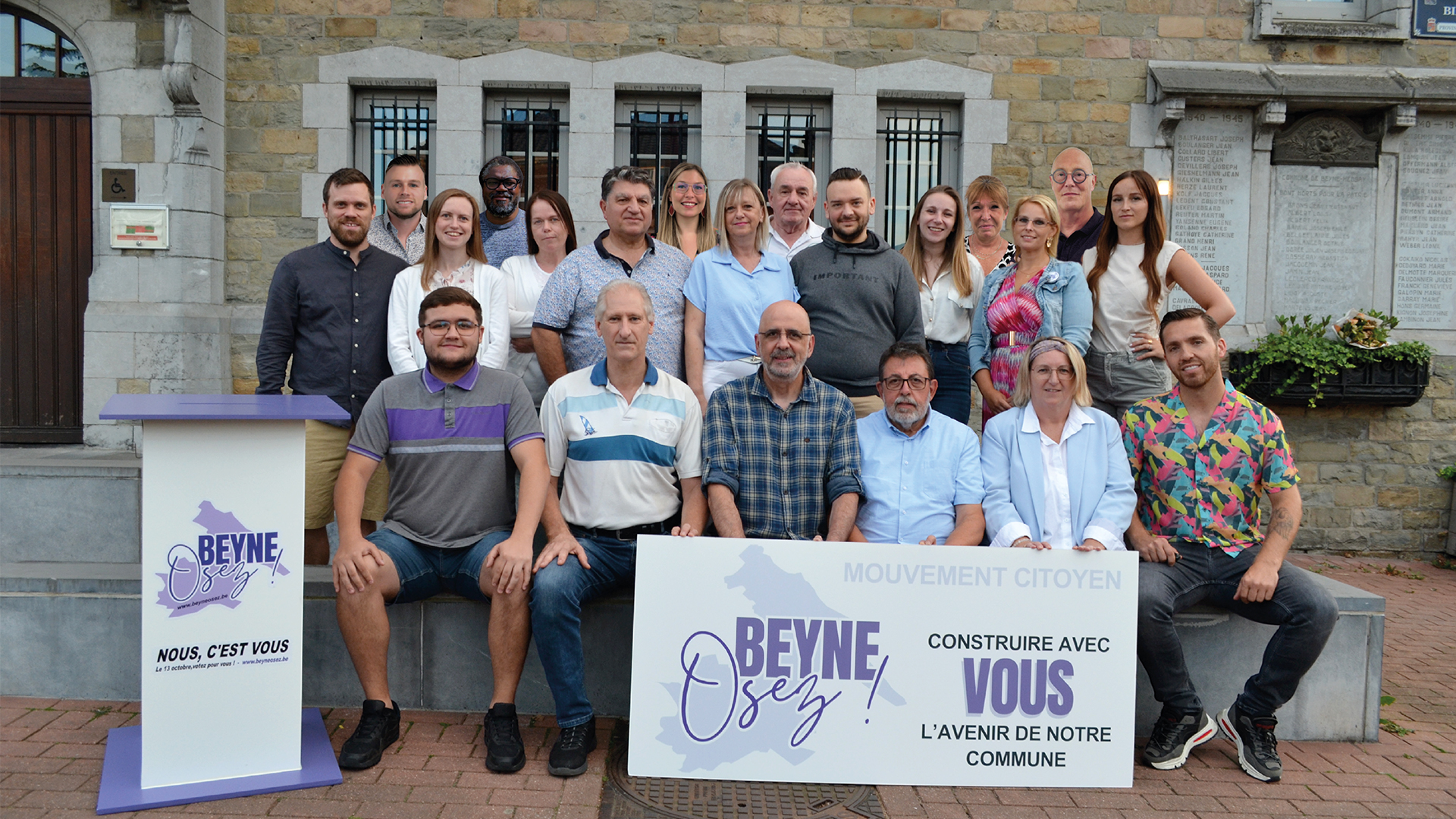 beyne osez groupement citoyen beyne heusay election communales